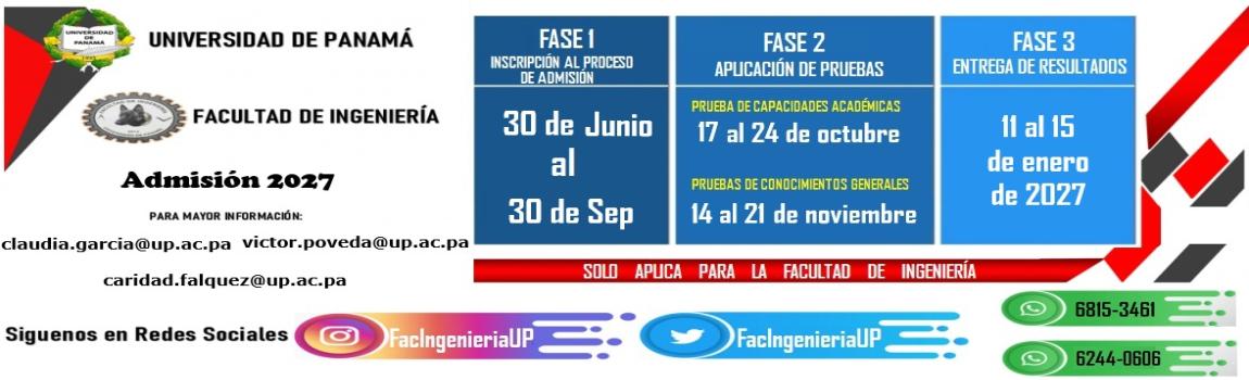 Banner Fases Admisión